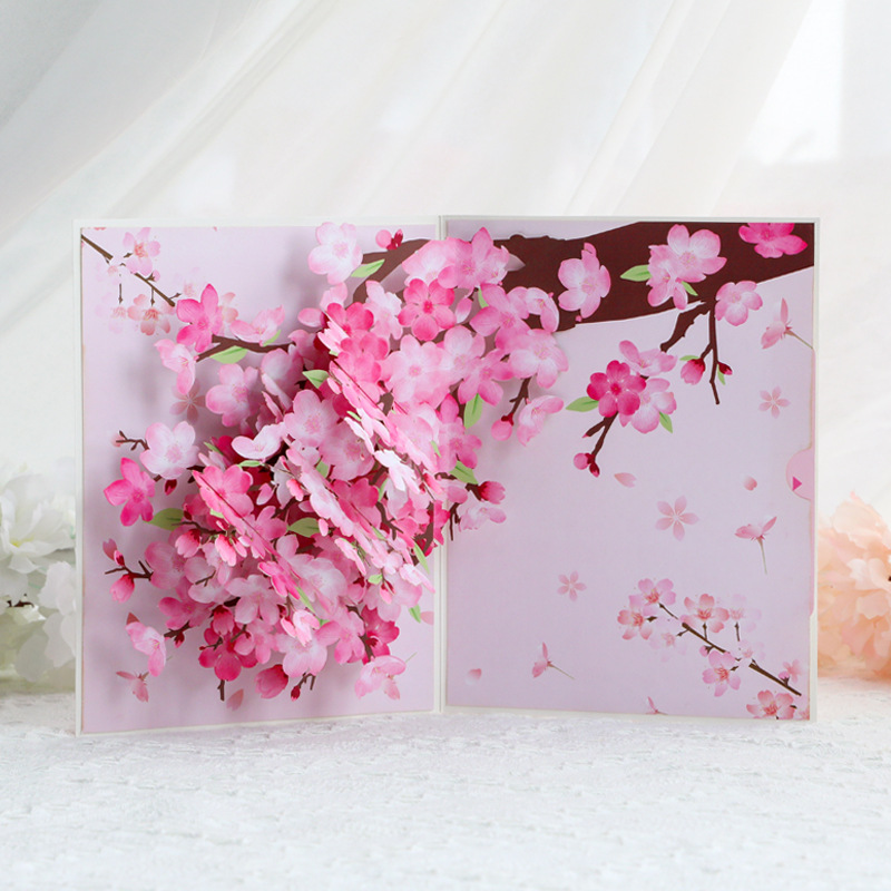 Orchid Phalaenopsis - Kartu Ucapan Pop-up Anggrek Cymbidium dengan