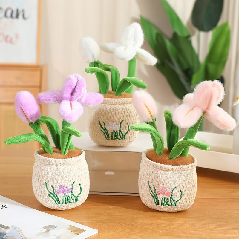 Boneka Bunga Iris & Anggrek Lu - Orchid Phalaenopsis ulasan dan harga