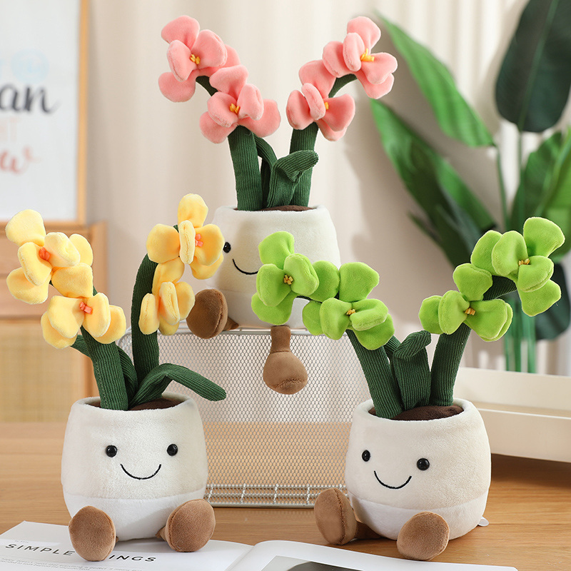 Boneka Bunga Iris & Anggrek Lu - Orchid Phalaenopsis ulasan dan harga
